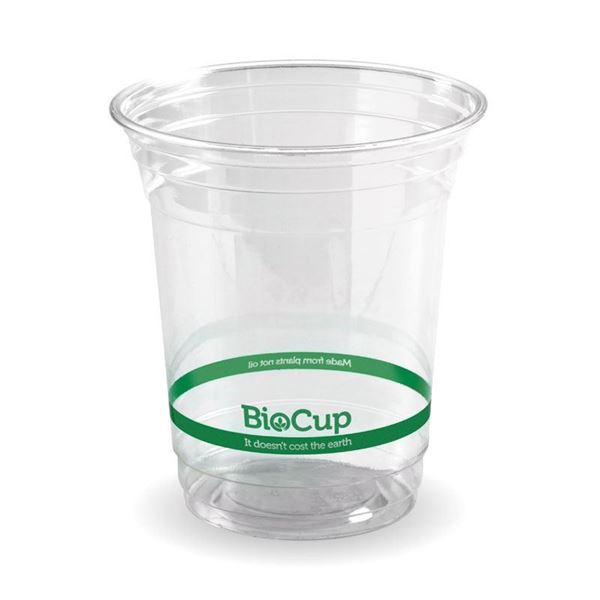 Picture of BIO CUP 420ml PLA CLEAR CUP 1x1000