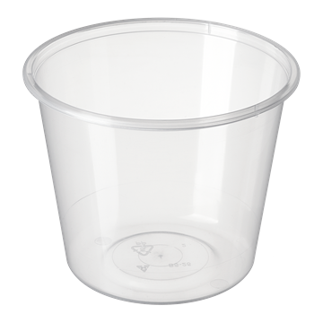 Picture of BONSON ROUND CONTAINERS C25 630ml 10x50