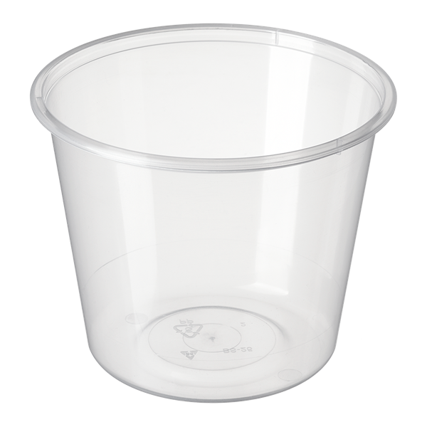 Picture of BONSON ROUND CONTAINERS C25 630ml 10x50