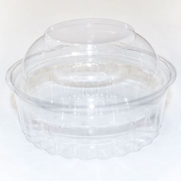 Picture of 08oz DELI RND w FLAT LID 250ml     1x250