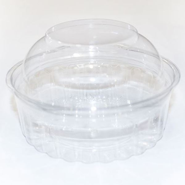 Picture of 08oz DELI RND w FLAT LID 250ml     1x250