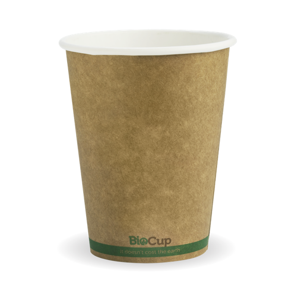 Picture of BIO CUP  12oz KRAFT  S/WALL  1x1000