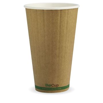 Picture of BIO CUP 16oz DOUBLE WALL KRAFT 15x40