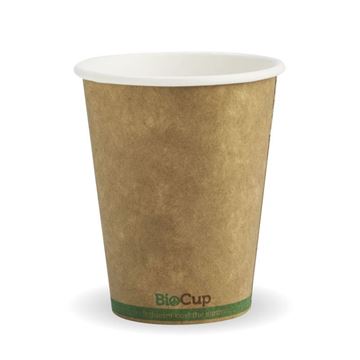 Picture of BIO CUP 8oz KRAFT S/WALL  1000CTN