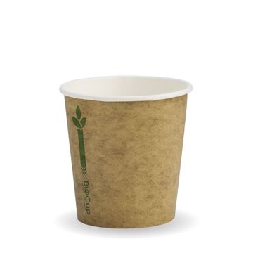 Picture of BIO KRAFT 4oz S/WALL CUP GRN STRIPE 2k