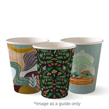 Picture of BIO PAPER CUP 8oz ART SERIES D/WALLx1000