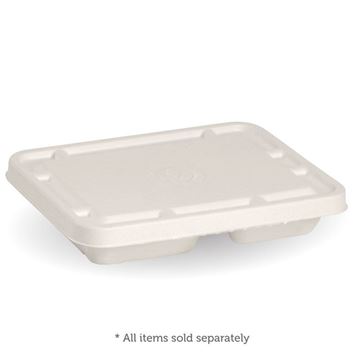 Picture of BIO 3 COMPART SUGARCANE BENTO BOX  1x500