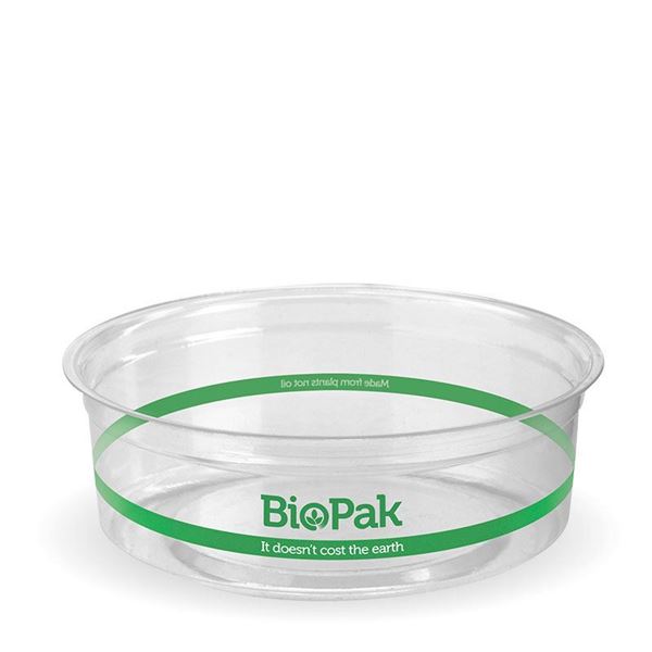 Picture of BIOPAK CLEAR BOWL 240ml  121mm 1x500