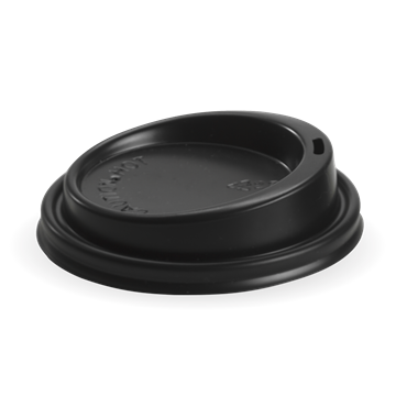 Picture of BIOPAK PLASTIC BLACK LID 12-20   1x1000