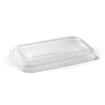 Picture of BIO PET RECT DOME LID 750/1000BASE 500/C