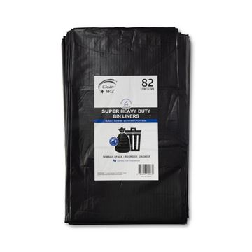 Picture of RUBBISH BAGS BIO82ltr EXTRA H/DUTY 1x200