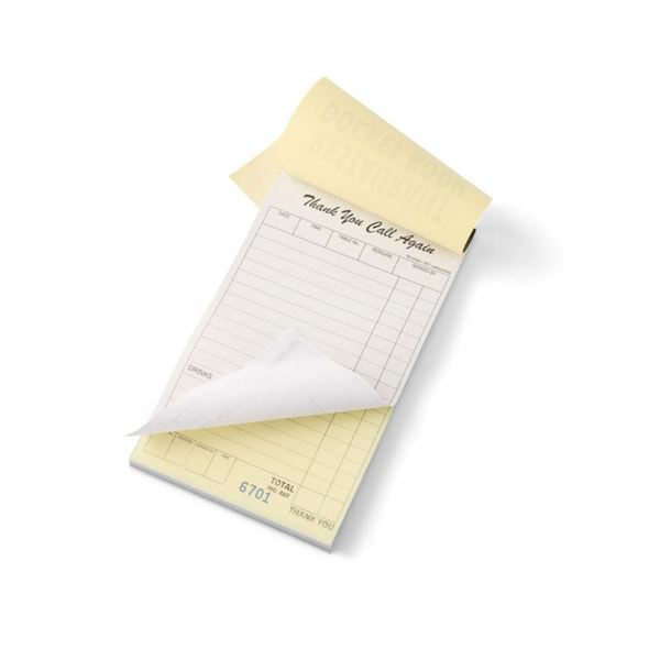 Picture of DOCKET BOOK 007 DUPLI CARBONLESS 10x10