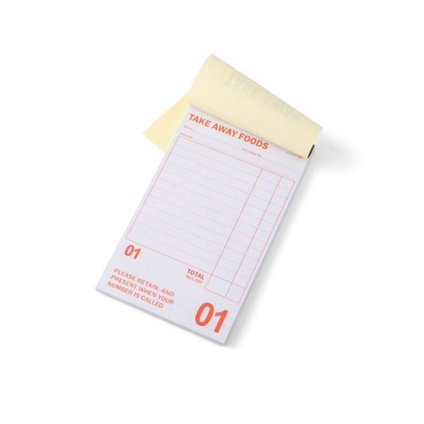 Picture of DOCKET BOOK T/AWAY 006 SINGLE SHEET 1x10