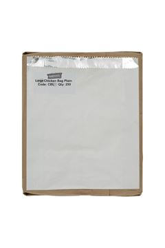 Picture of BAG FOIL LINED CHICKEN PLAIN LGE.  1x250