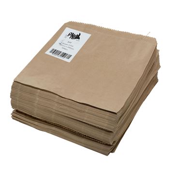 Picture of BAG PAPER BROWN    4 FLAT          1x500