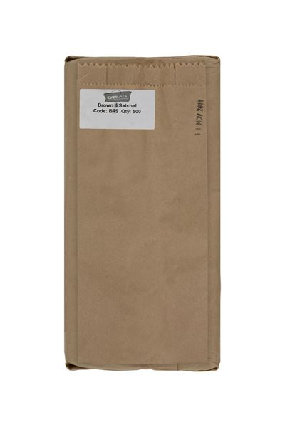 Picture of BAG PAPER BROWN # 04 SATCHEL       1x500