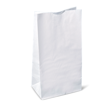 Picture of BAG PAPER WHITE  #12  SOS FASTFOOD 1x1000