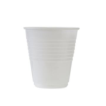 Picture of CUP PLASTIC 170ml/06oz    WHITE    20x50