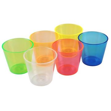 Picture of WOBBLY BOOT SHOT GLASSES 30ml MIXED12x25