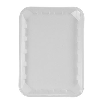 Picture of VAD TRAY FOAM WHITE 8x5  SHALLOW  8x125