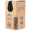 Picture of ECO STRAW PAPER JUMBO BLACK