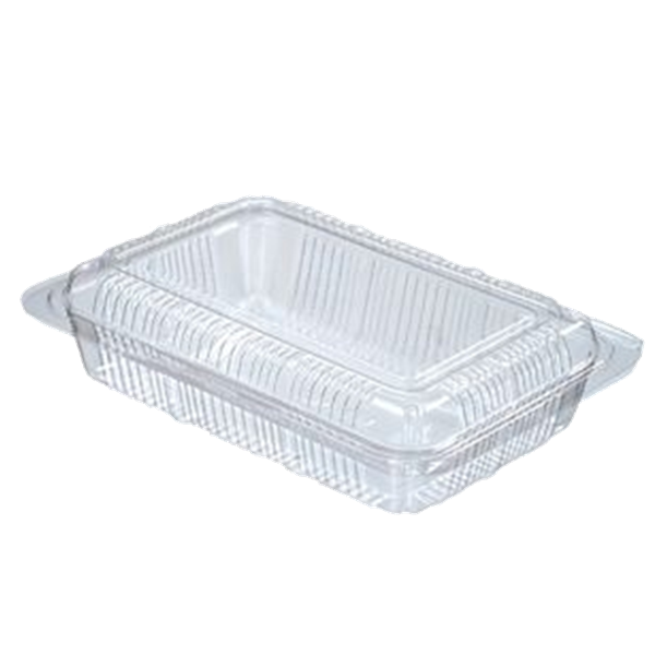 Picture of SUSHI CONTAINER CLEAR CLAM MEDIUM 20X100