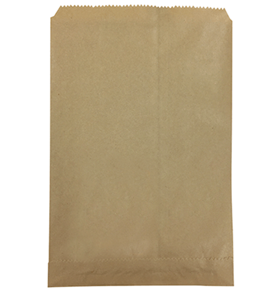 Picture of BAG PAPER BROWN    2 FLAT          1x500