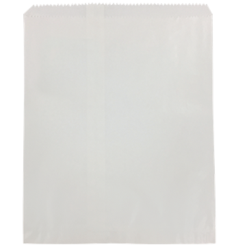 Picture of BAG PAPER WHITE   8 FLAT           1x500