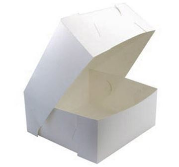 Picture of BOX CAKE MILK BOARD 10x10x6 600UM x50