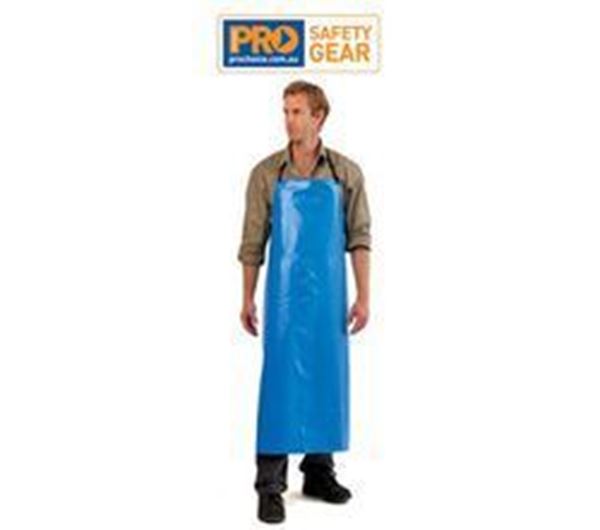 Picture of APRON PVC BLUE ADJUST. STRAP