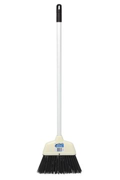 Picture of HEAVY DUTY LOBBY PAN BROOM WITH HANDLE WHITE