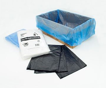 Picture of CARTON LINER HDPE NON ENTRAP BLK  M/DUTY