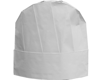 Picture of CHEF HAT 229mm/9'    WHITE        10x100