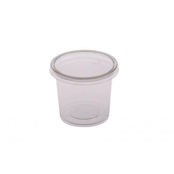 Picture of CONT PLASTIC CLEAR 150ml RD (CY150)20x50