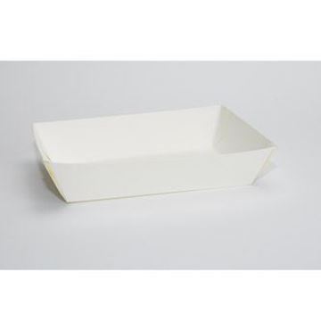 Picture of WHITE SMALL FISH TRAY 152x95x45  PKT/200