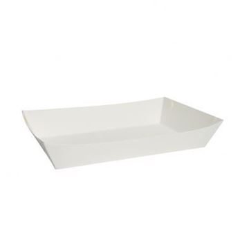 Picture of WHITE LARGE FISH TRAY 265x185x50  1/200