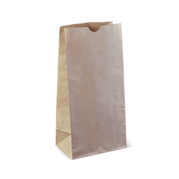 Picture of PAPER BAG SOS 08  BROWN  1x500