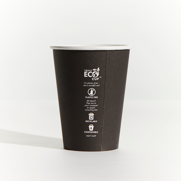 Picture of PAPER CUP PINN ECO 12oz S/W BLACK 1x1000