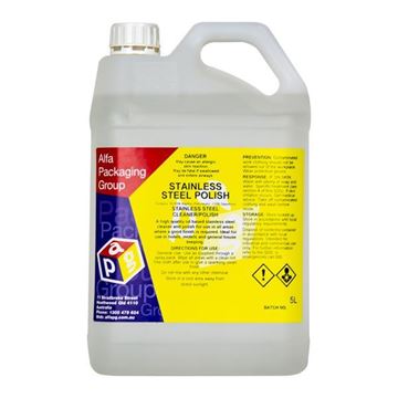 Picture of LIQUID RAPTOR STAINLESS STEEL CLEAN 5lt