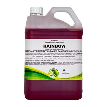 Picture of GO GREEN RAINBOW SANITISER 5LTR