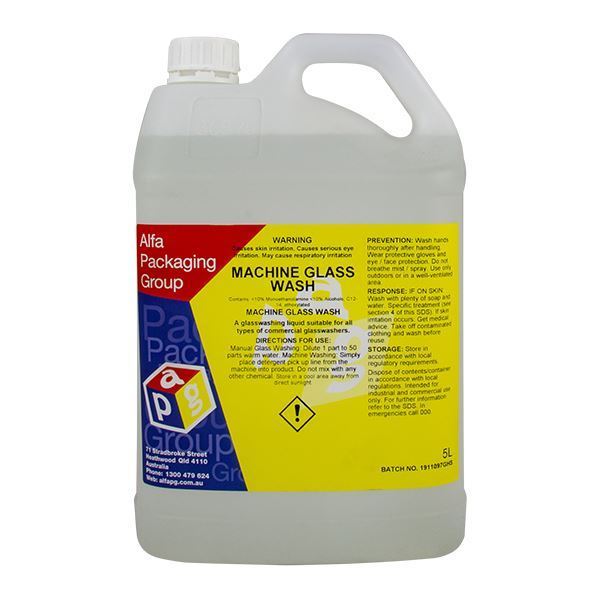 Picture of MACHINE GLASS WASH  5 LTR