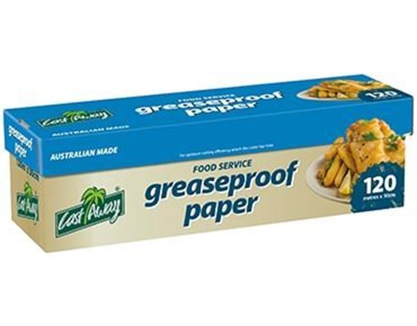 Picture of GREASEPROOF ROLL 120mx30cm      EACH