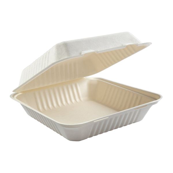 Picture of LGE DINNER BOX NAT FIBRE 235x195x75 x250