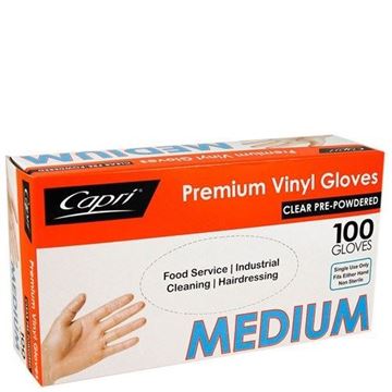 Picture of GLOVES MEDIUM DISPOSA CLEAR       10x100