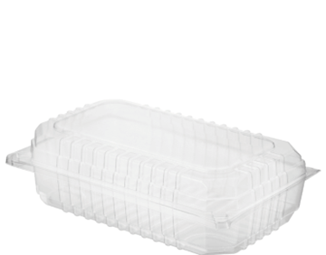 Picture of SALADPACK LGE 180x106x55 CLEAR PL3 5x100