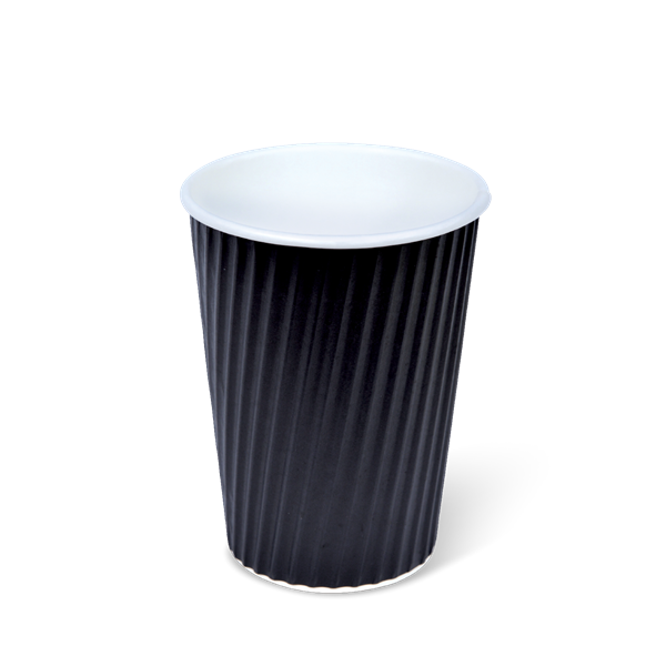 Picture of RIPPLE WRAP BLACK CUP 120Z