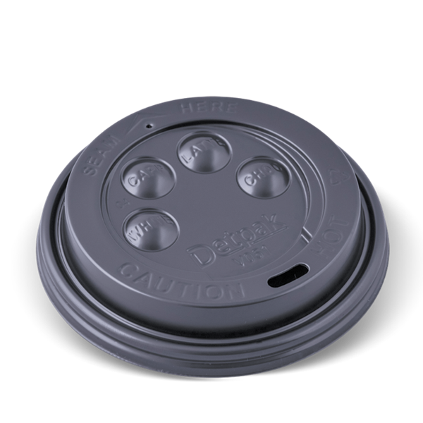 Picture of LID BLACK BUTTON DET 12/16  10x100