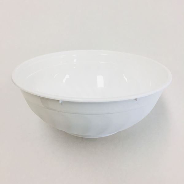 Picture of PLASTIC BOWL WHITE 850ml  X300