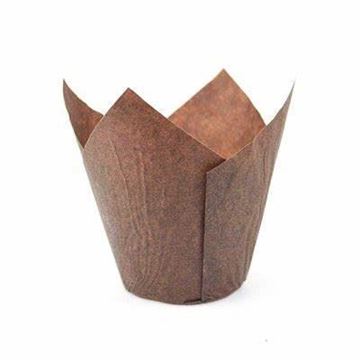 Picture of TULIP MOULD SP50/128 BROWN 25x200