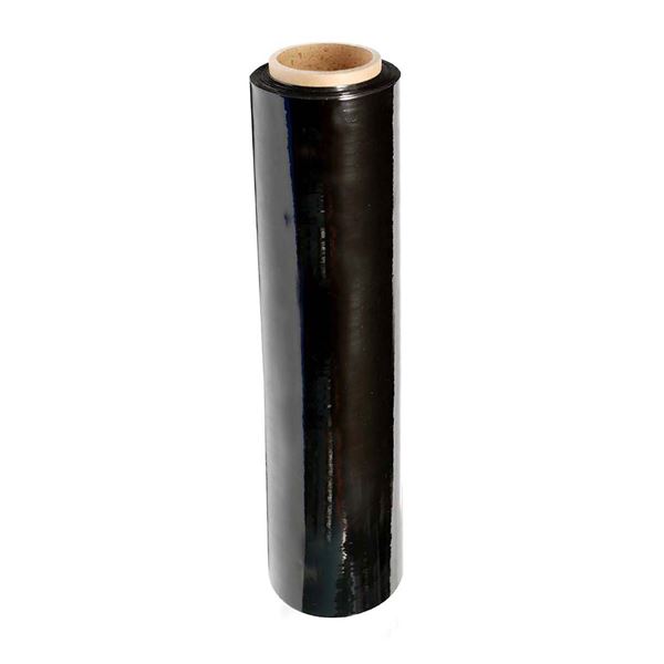 Picture of Stretchie Wrap Blk 383mt 23um 4/ctn